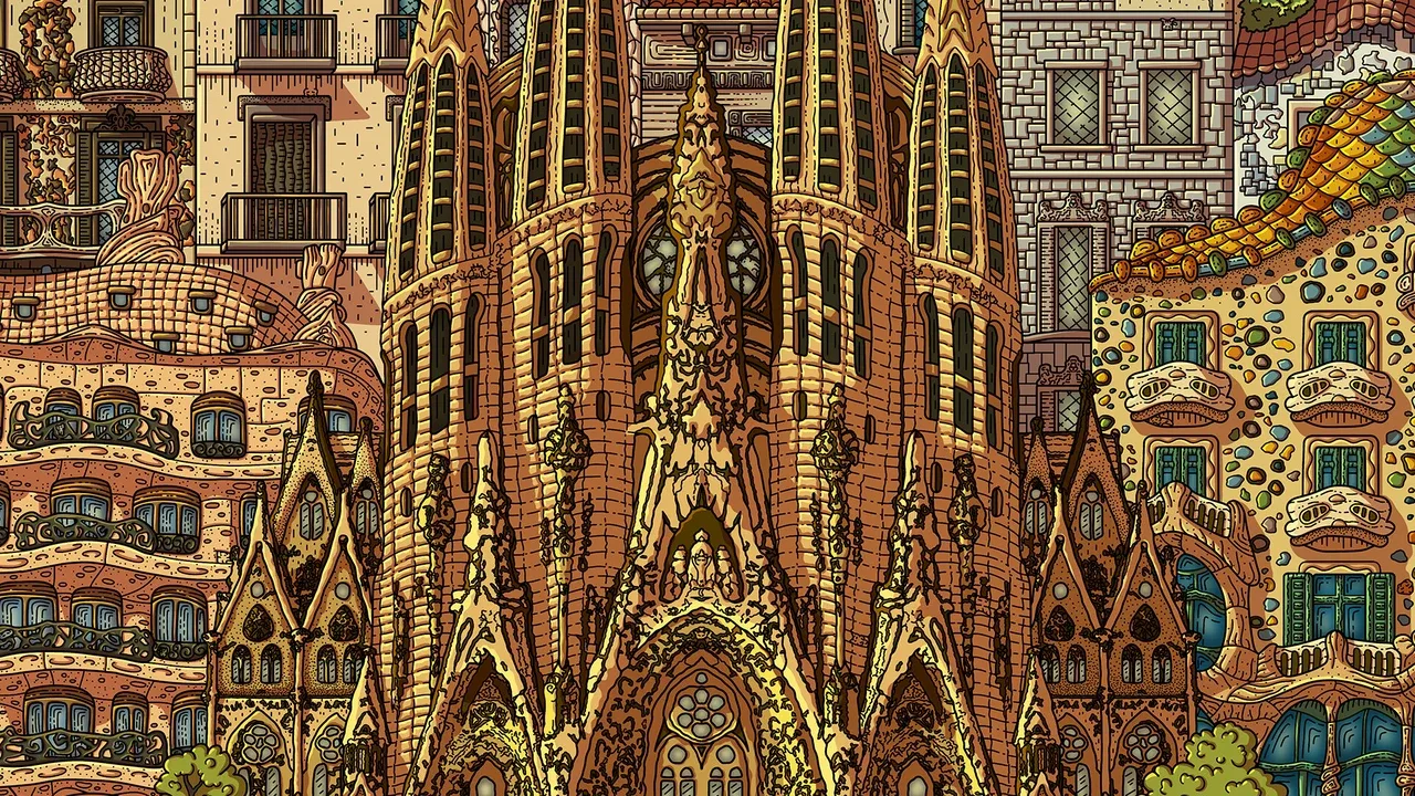 100 Barcelona Cats