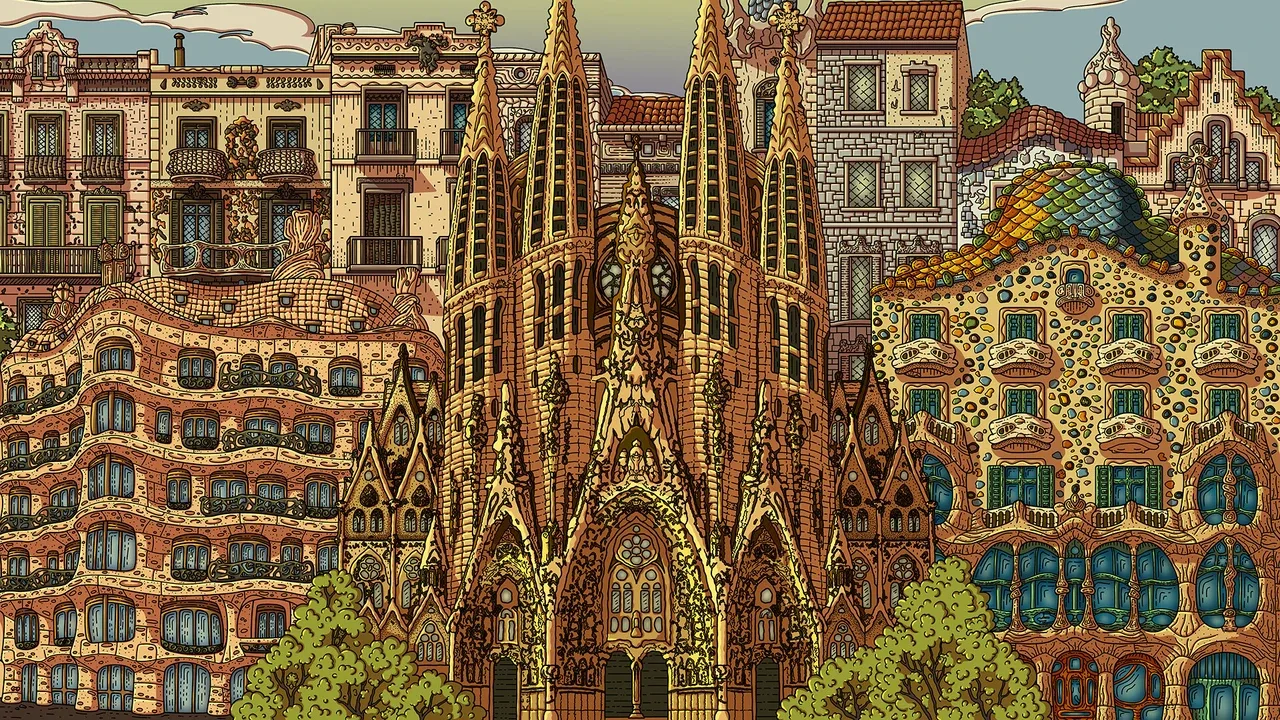 100 Barcelona Cats