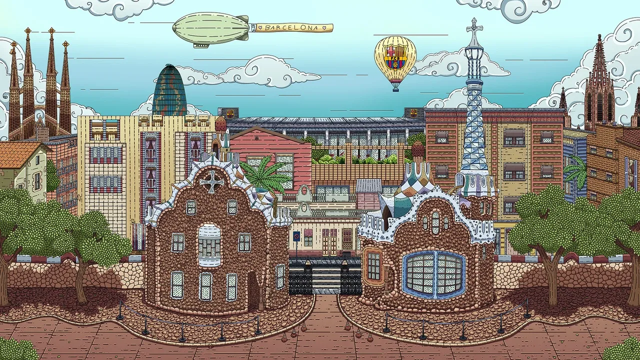 100 Barcelona Cats