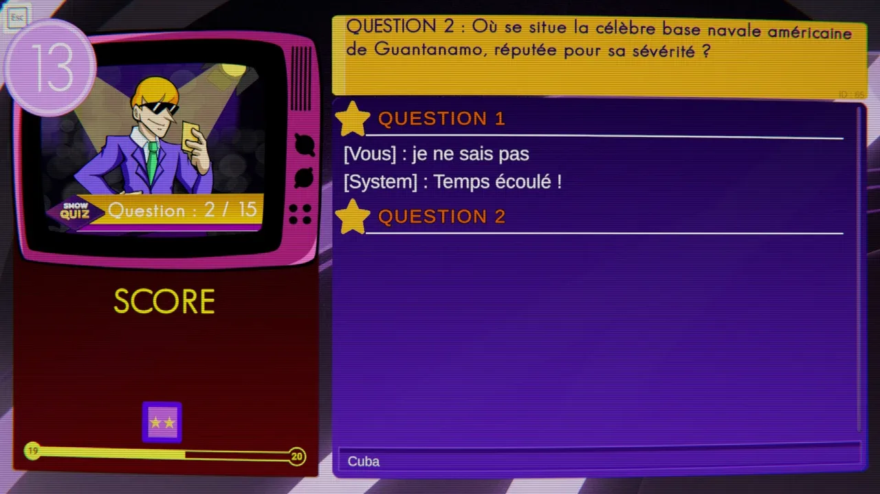 Show Quiz