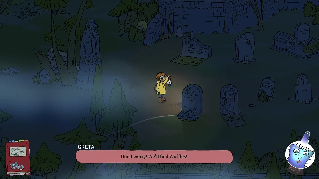 Greta Sees Ghosts!