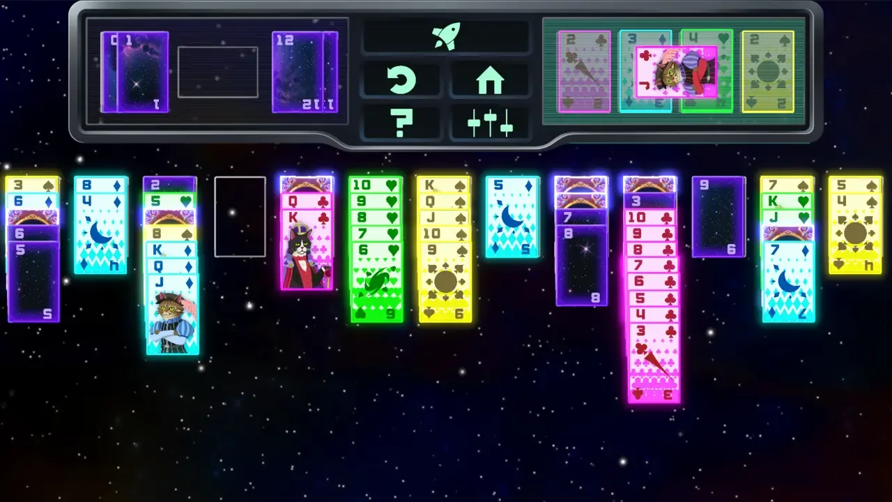 Space Cat Solitaire
