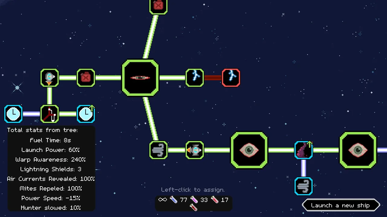 Warp Marked