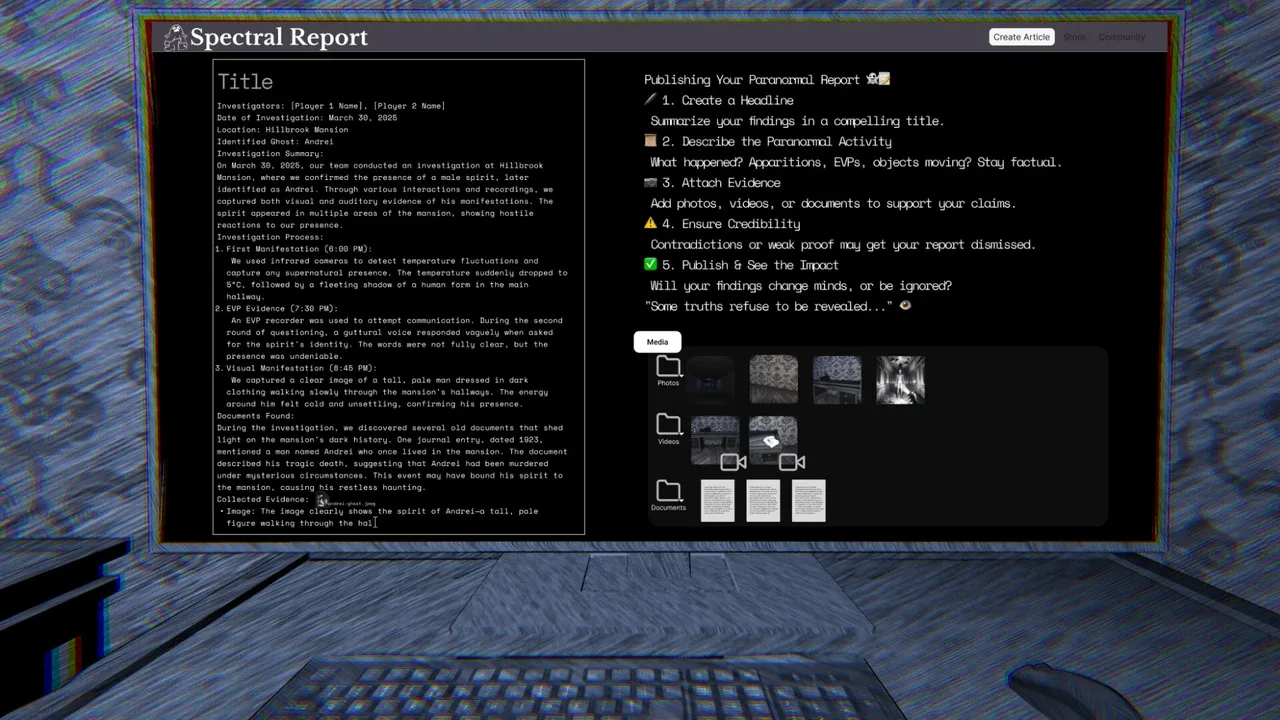 Spectral Report