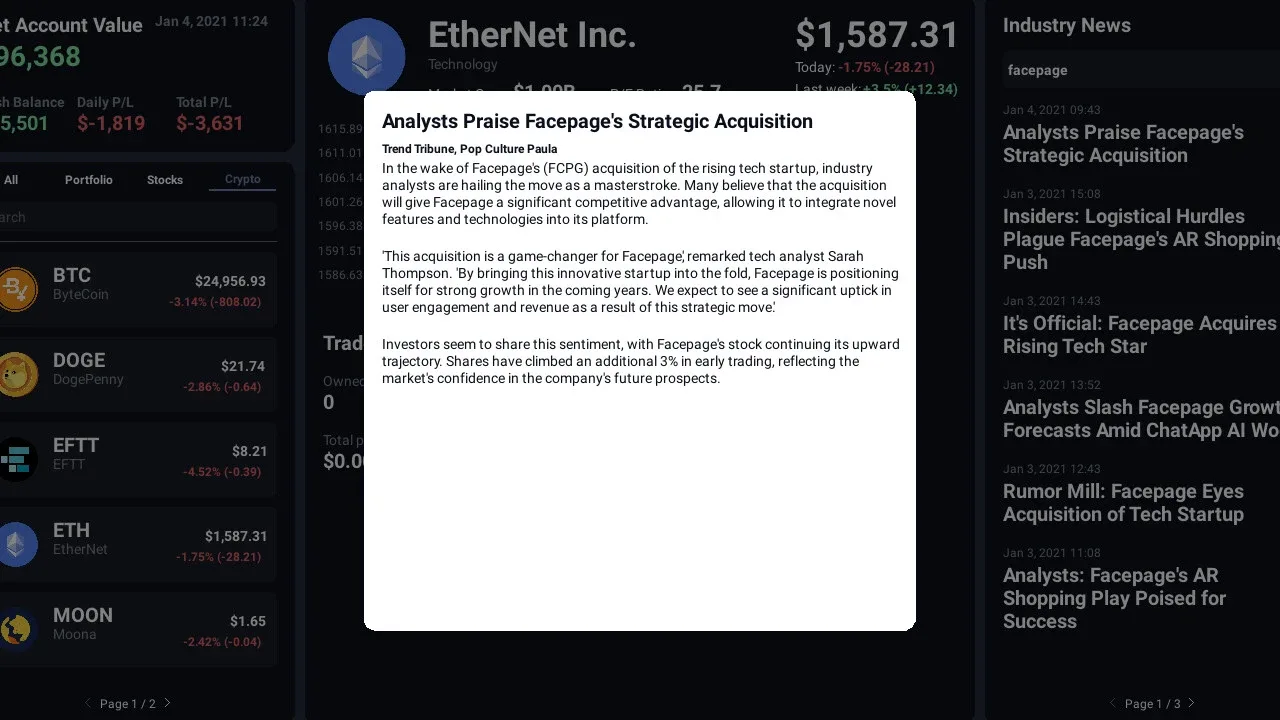 Day Trader Tycoon