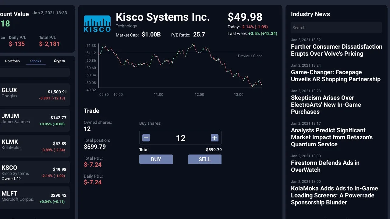 Day Trader Tycoon
