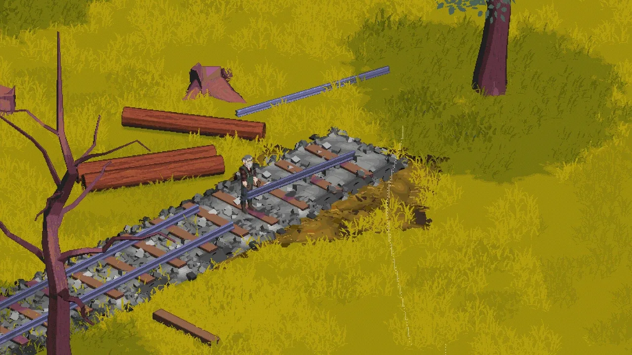 Train Goes Right