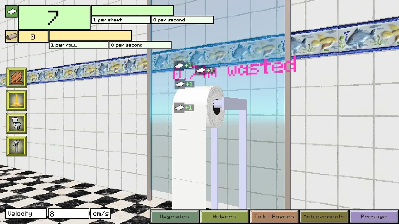 Toilet Paper Idle