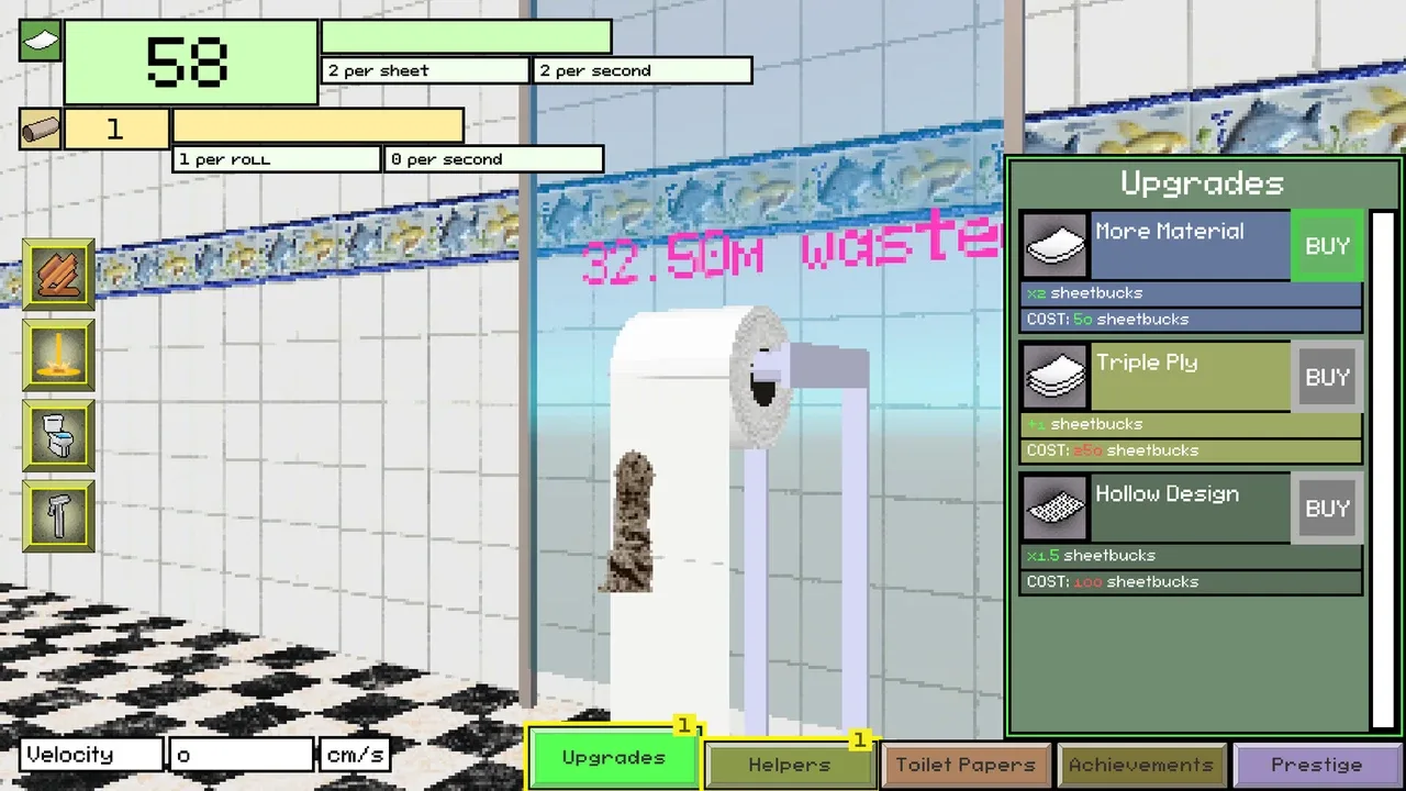 Toilet Paper Idle
