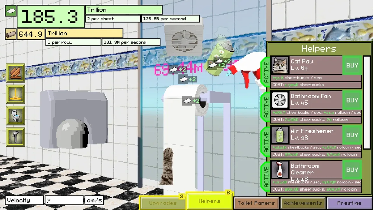 Toilet Paper Idle