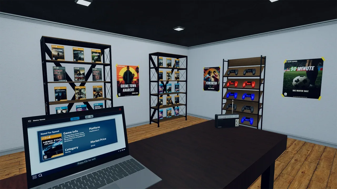 Console Store Simulator