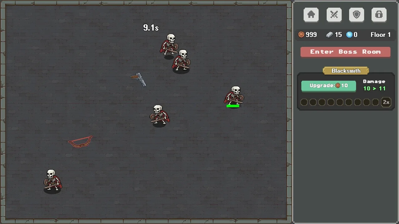 Bouncy Weapons