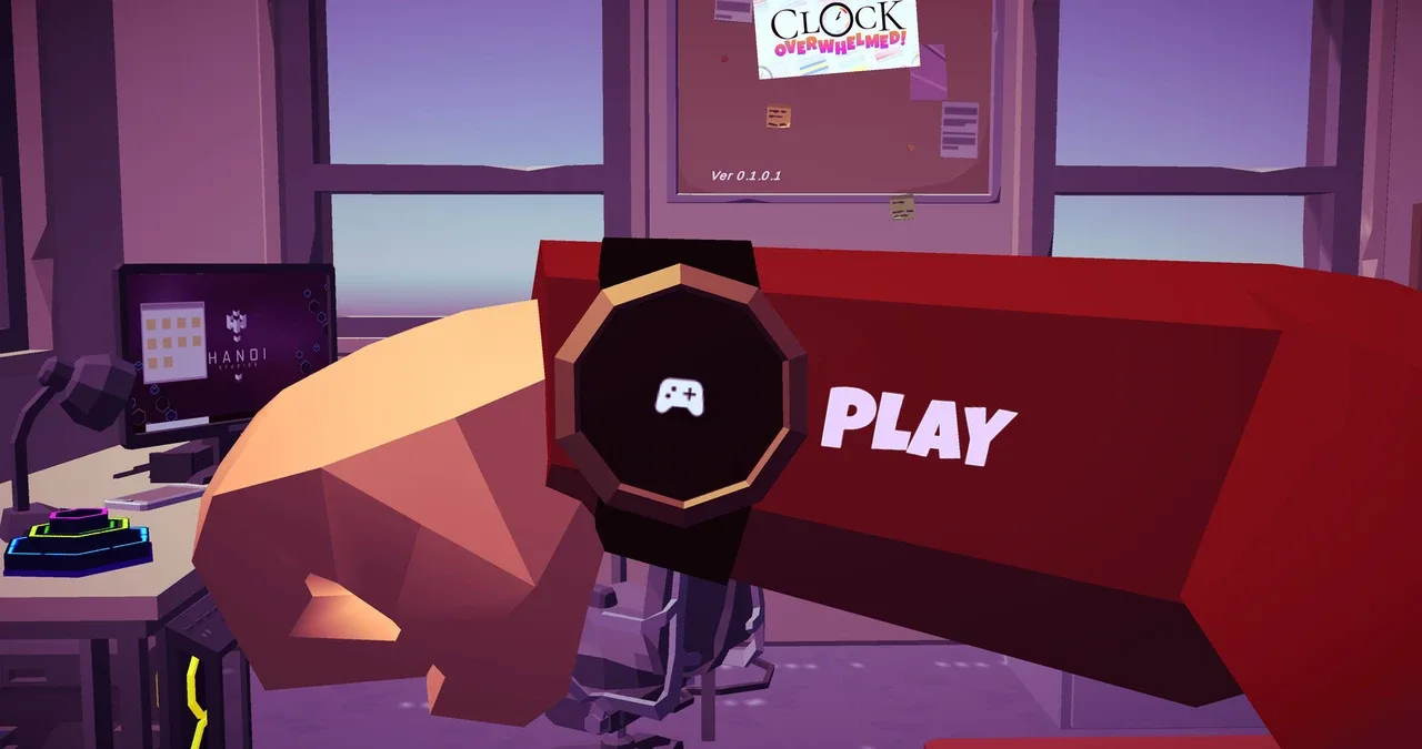 Clock Overwhelmed