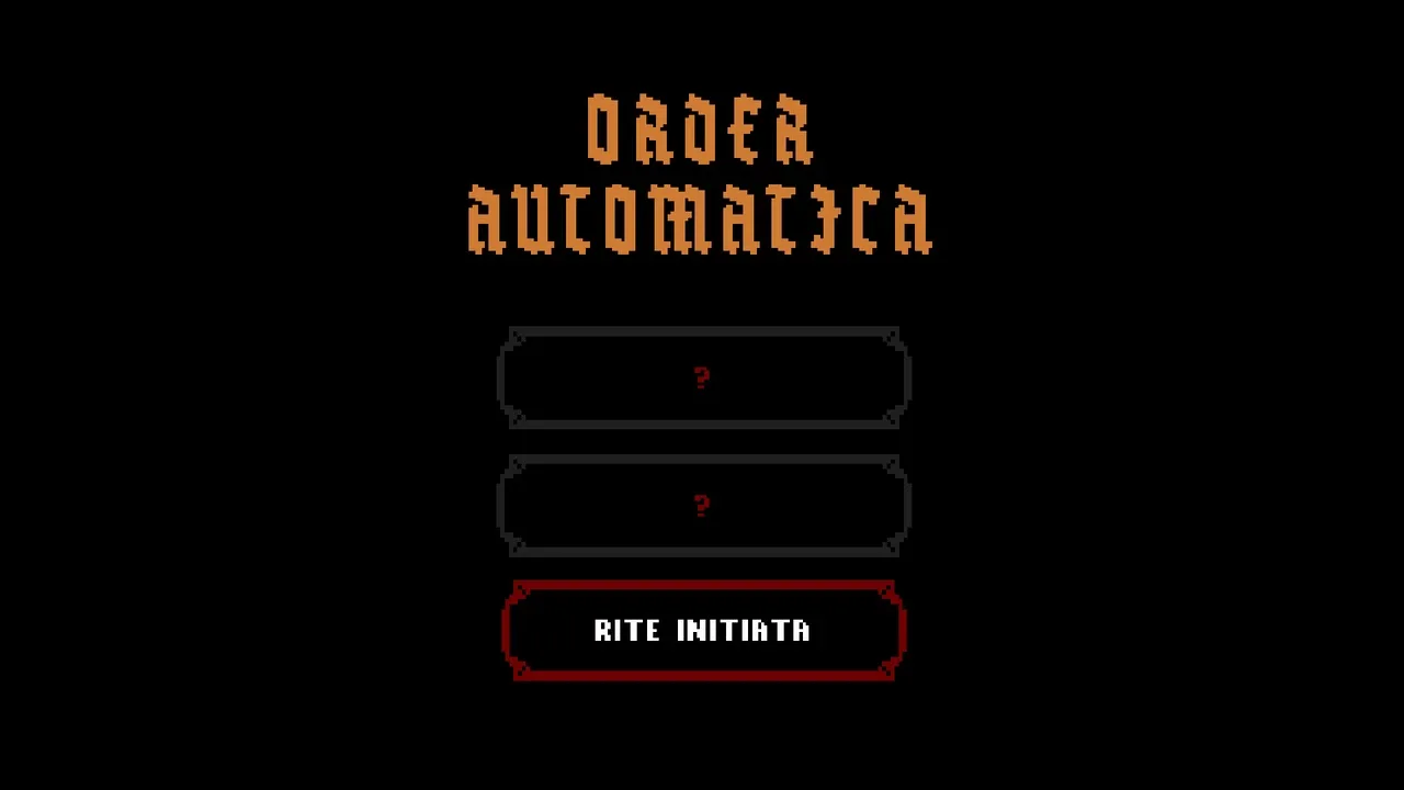 Order Automatica