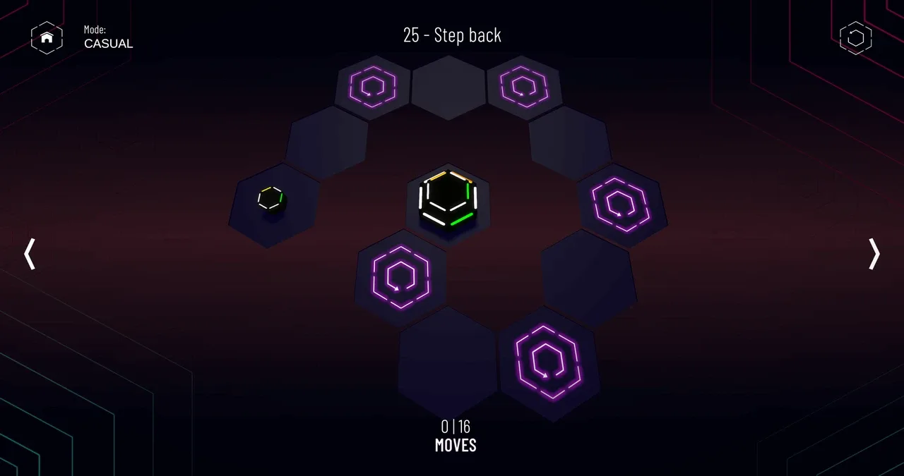 Hanoi Puzzles: Spin Match