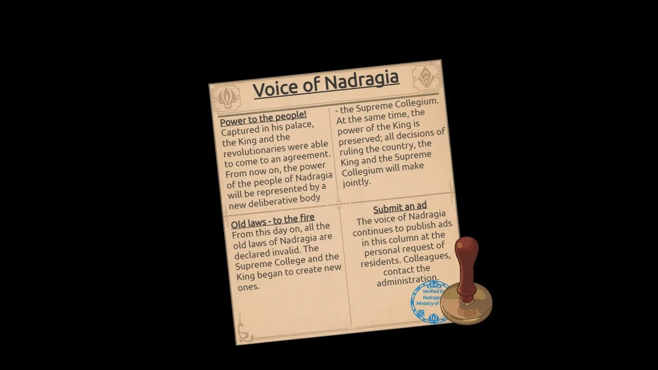 Laws of Nadragia