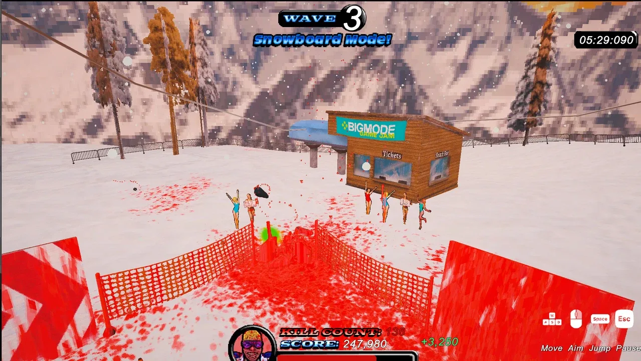 Red Snow